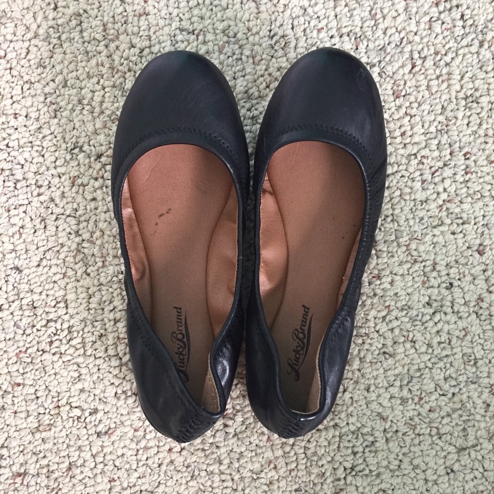 Black flats