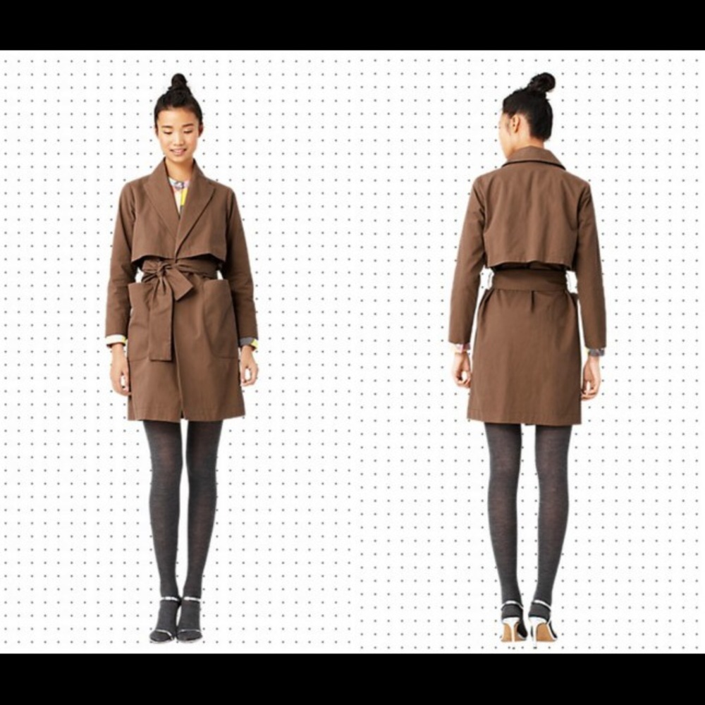Kate Spade Saturday Wraparound Trench Coat