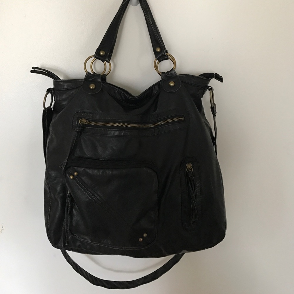 T-Shirt & Jeans Crossbody Tote