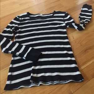 J. Crew striped thermal