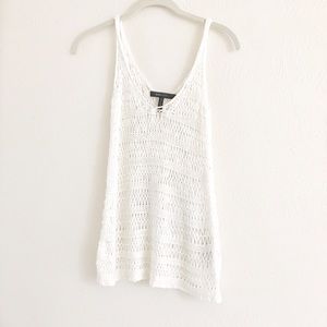 BCBG White Beach Cover Up