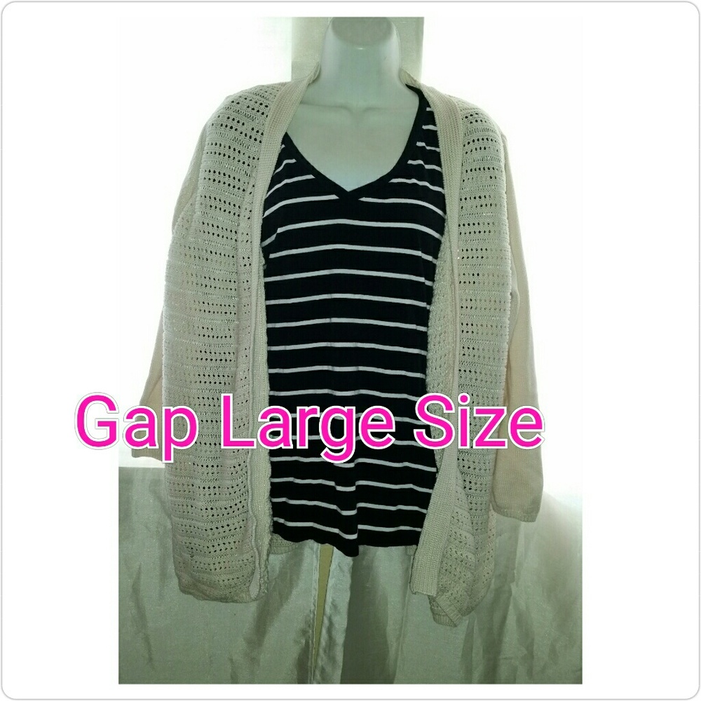 Gap Large Size Knit Cardigan