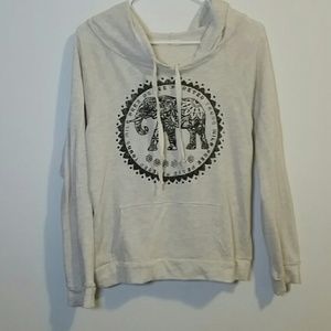 Elephant off-white sweatshirt