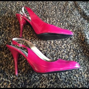 Guess Hot pink high heel stilettos