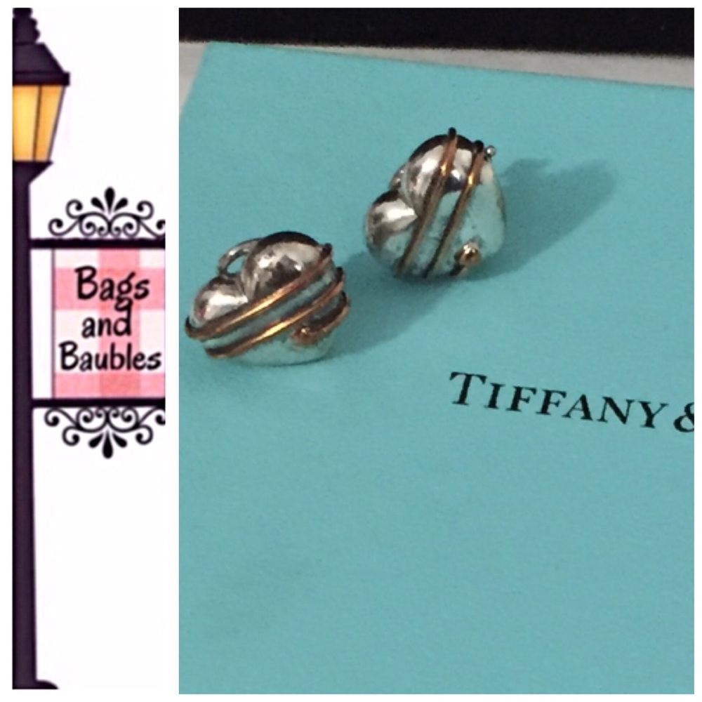 TIFFANY & Company Cupids Heart Clip-On Earrings - Picture 1 of 7