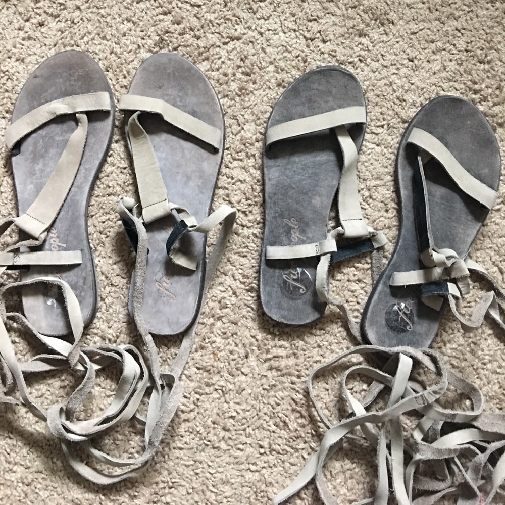 FREE PEOPLE  sandal sizes 36 & 39 - Picture 4 of 6