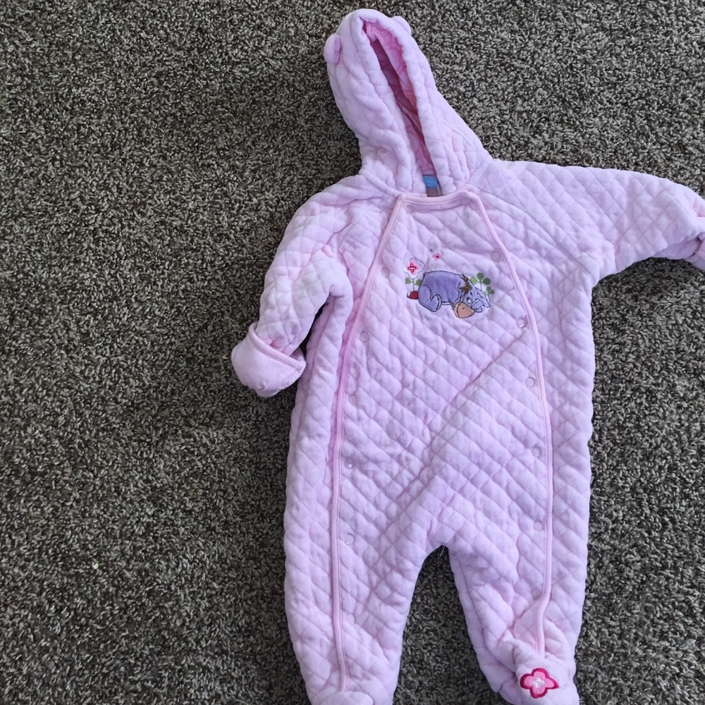 6-9 month snow suit girls