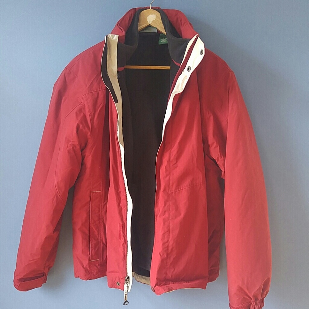 L.L. Bean 3 in 1 men's storm chaser jacket