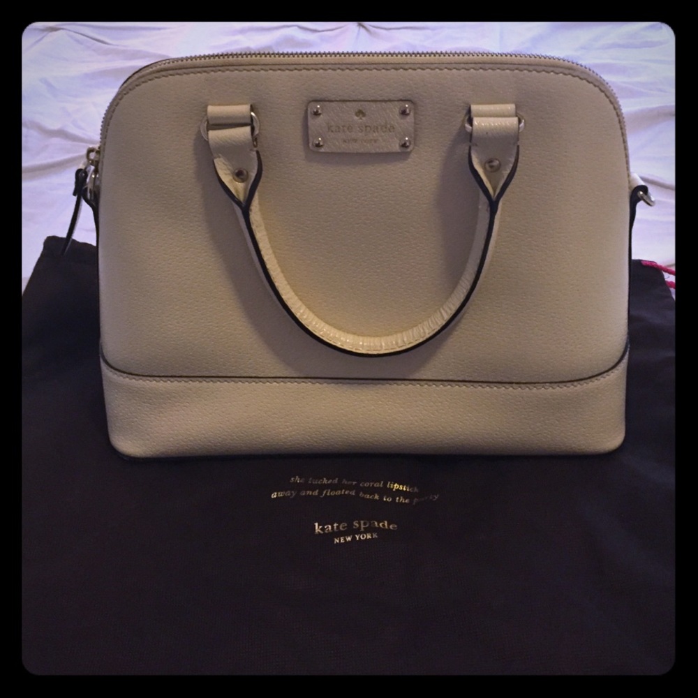 Kate Spade Cream Colored Purse