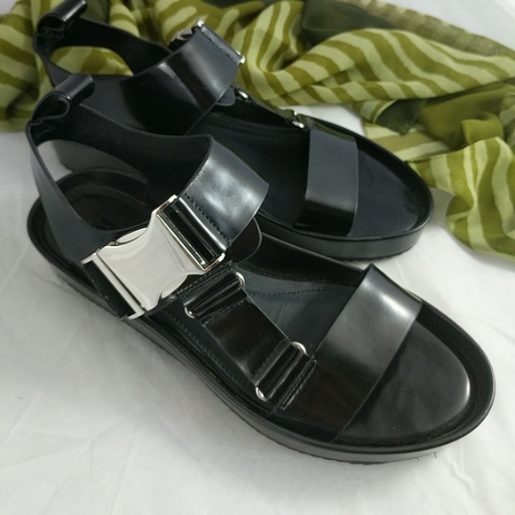 Zara Shoes - Zara Trafaluc black sandals 38