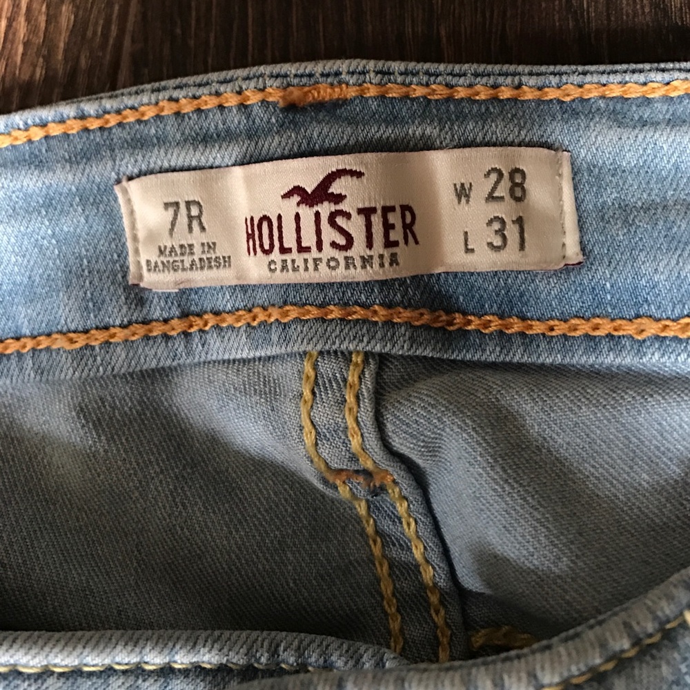 Hollister light blue jeans
