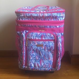 Lilly Pulitzer Rolling Cooler