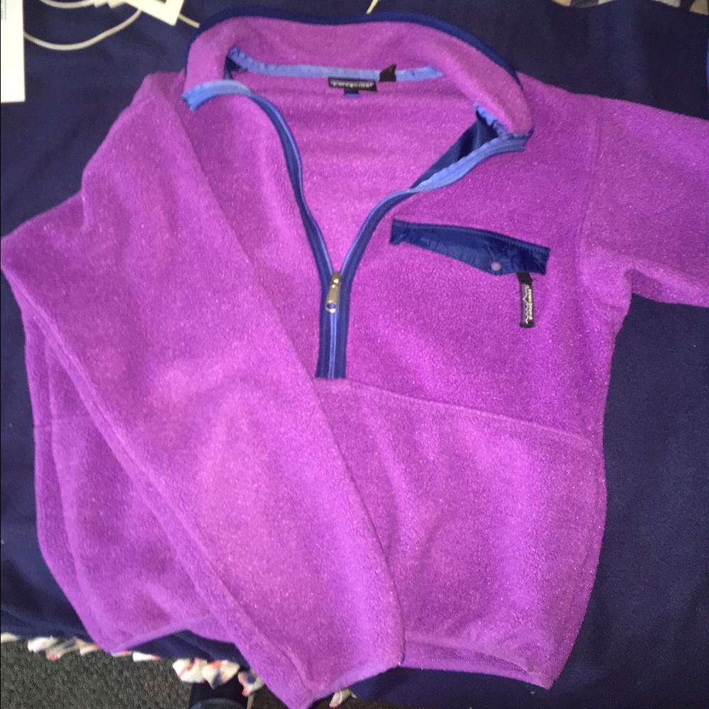 PATAGONIA FLEECE QUARTER ZIP