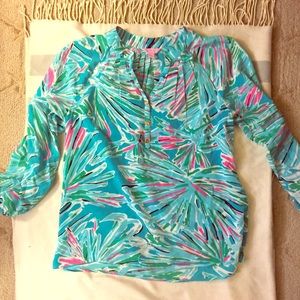 Lilly Pulitzer Tops - LILLY PULITZER SILK BLOUSE Lilly Pulitzer Tops - LILLY PULITZER SILK BLOUSE