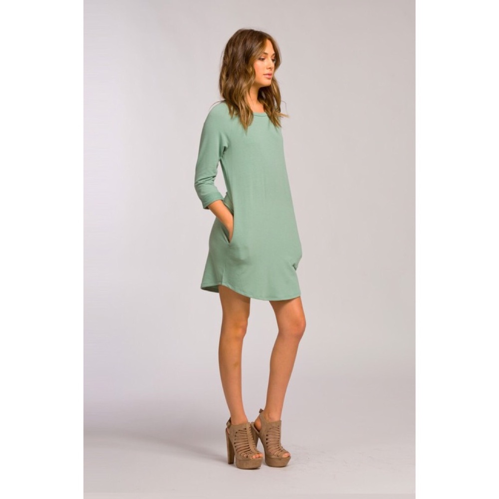 LAST ONE!! Sage Raglan Dress - Picture 4 of 4
