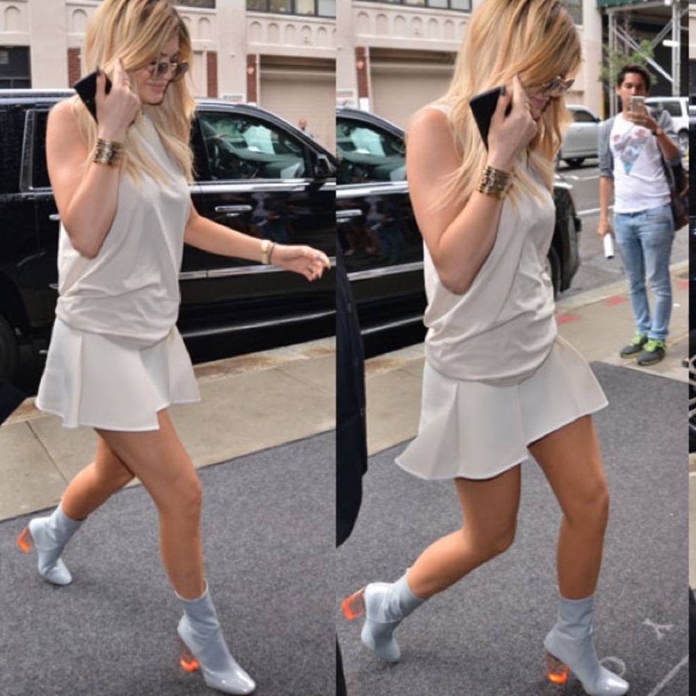 💓 PERSPEX BOOTS WITH CLEAR HEEL 💓 spring sale!