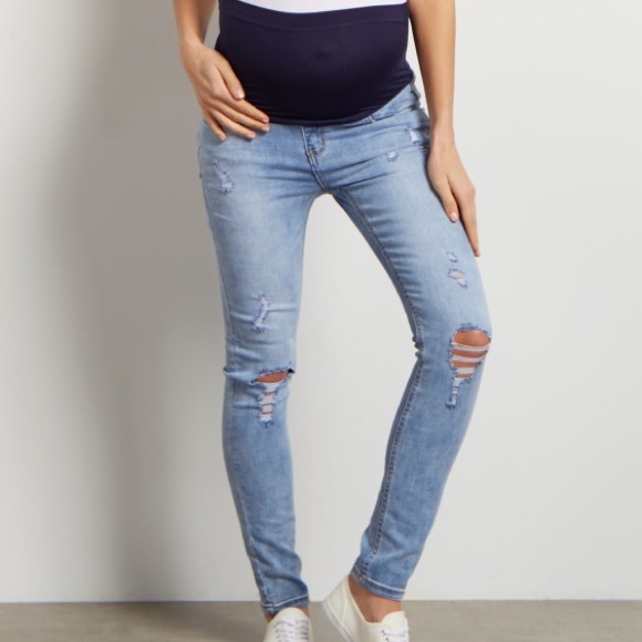 pink blush jeans