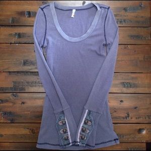 Free People Motor Cuff Thermal - M