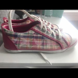 Authentic pink coach sneakers