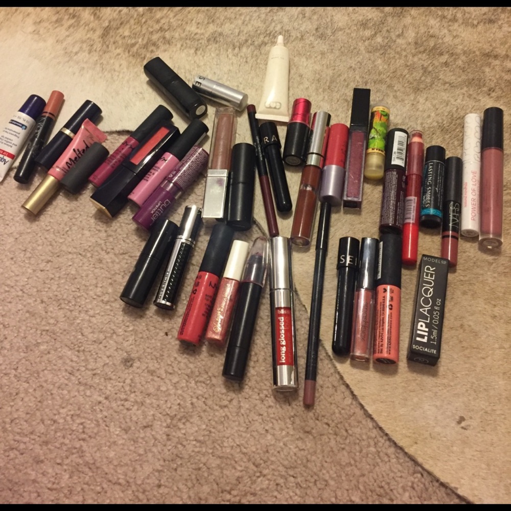 Various lipsticks