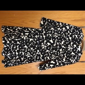 Black and White Skirt and Top Set