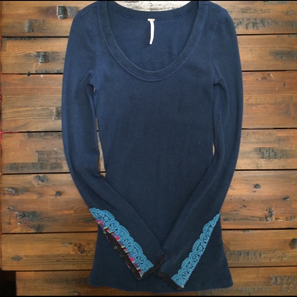 Free People Fiesta Cuff Thermal - S