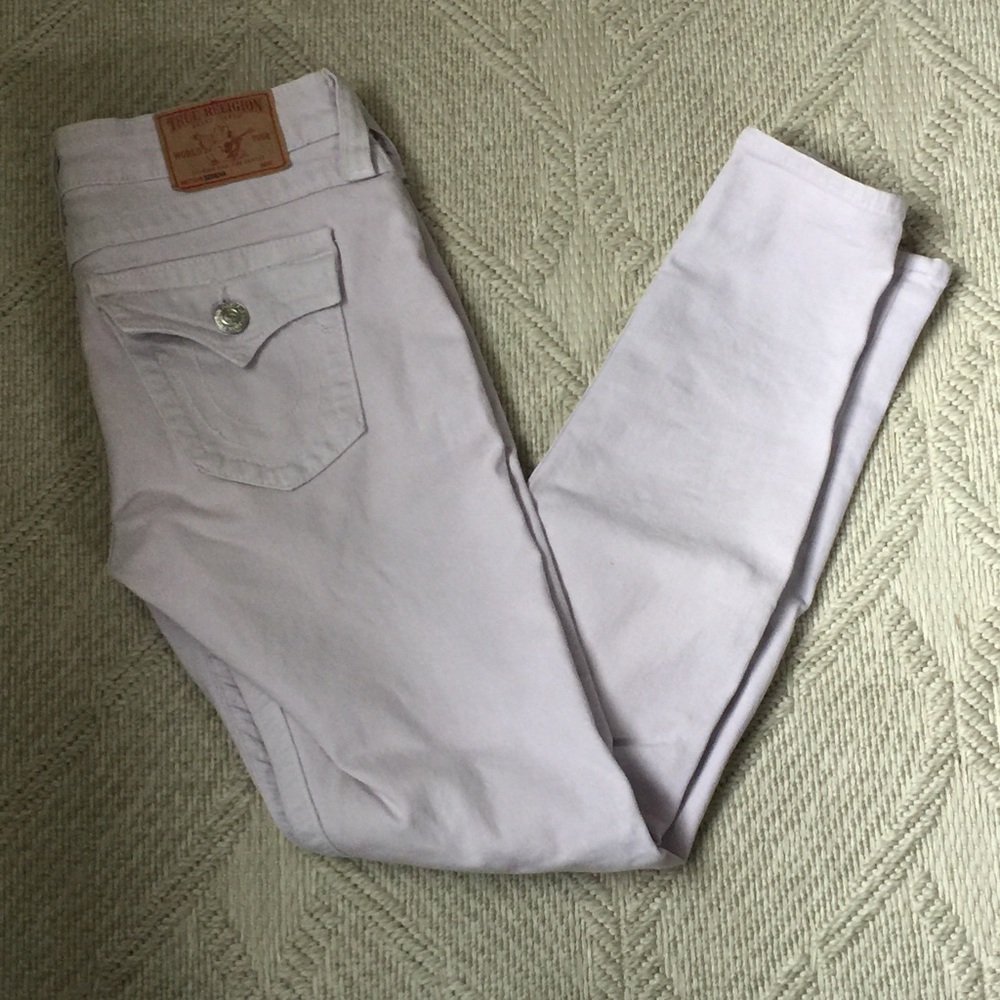Lavender True Religion skinny jeans - Picture 2 of 4