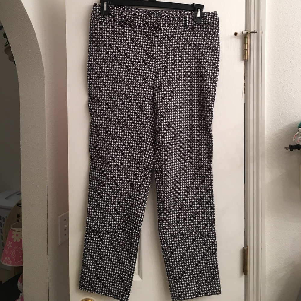 George placa and white pants