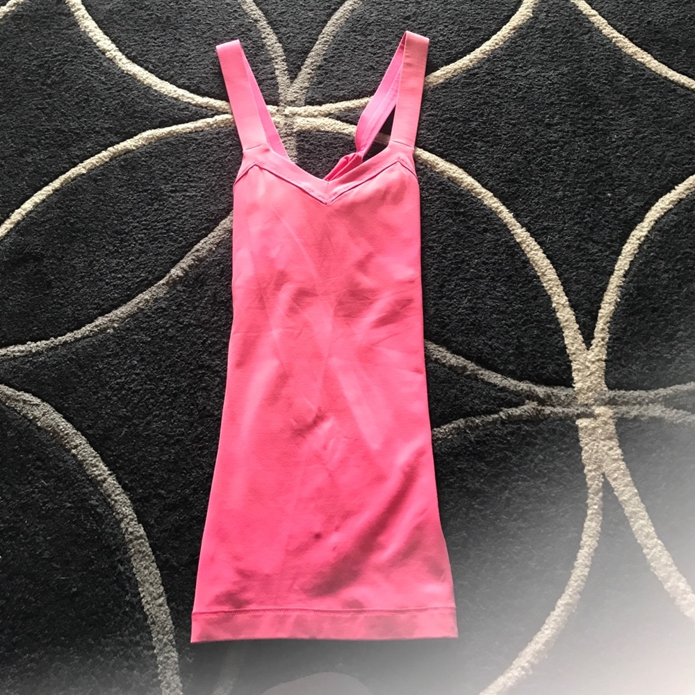 Gorgeous Pink Criss Cross Tank by lululemon