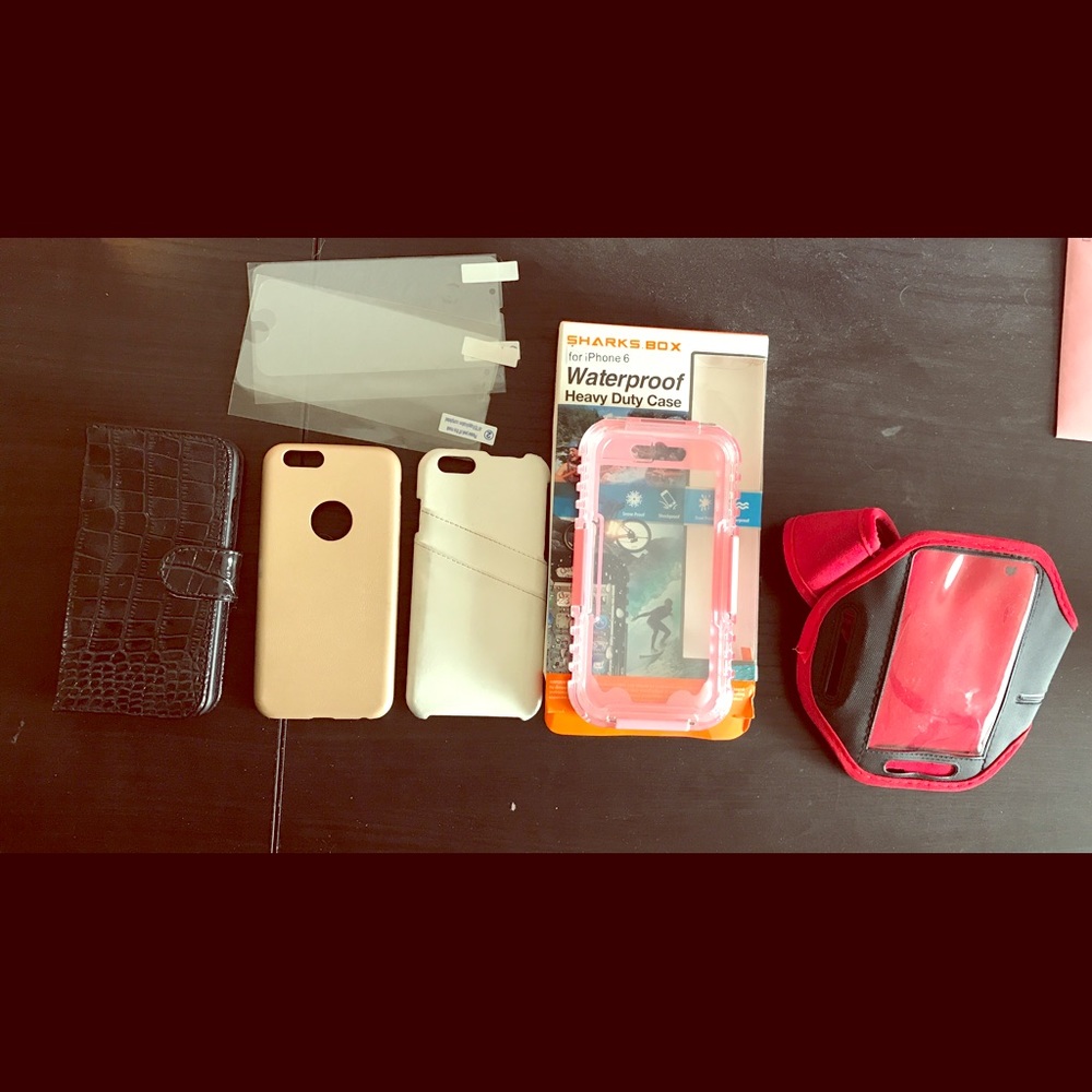 iPhone 6s (fit iPhone 7) cases/ screen protectors