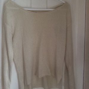 Off the shoulder sweater