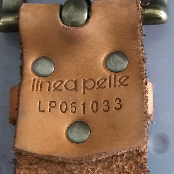 New never used Belt with brass & crystal studs main image 4