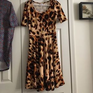 LuLaRoe Leopard Nicole Dress