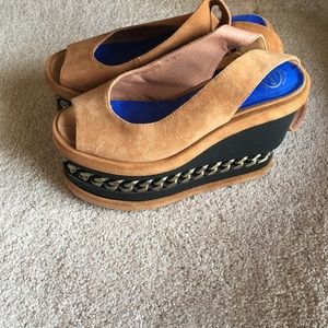 Jeffrey Campbell wedges.