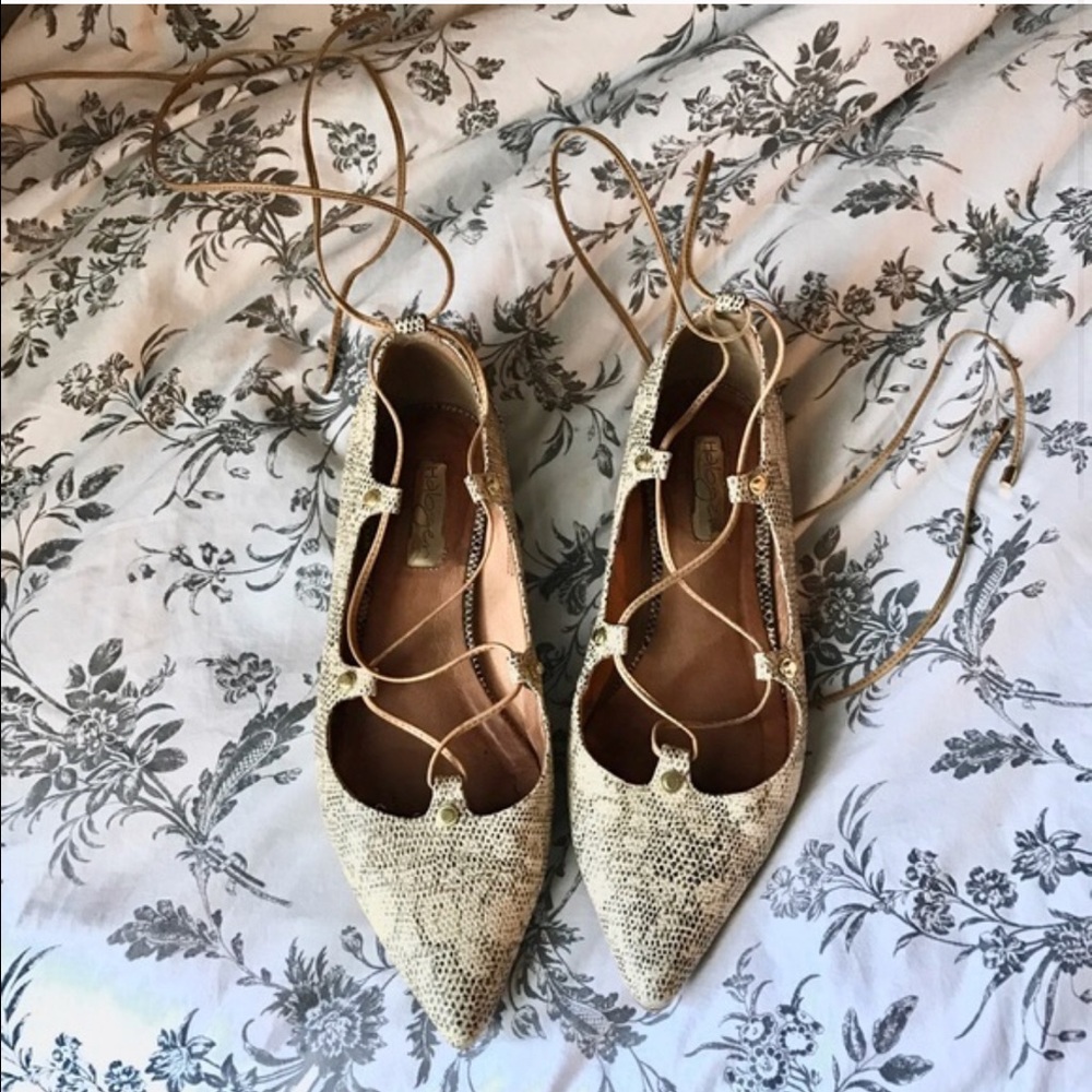 Nordstrom halogen lace up flats