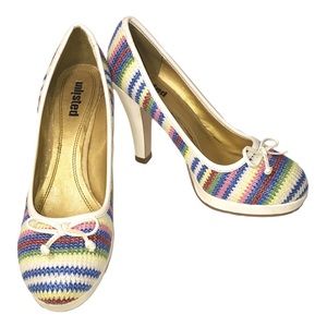 Kenneth Cole unlisted rainbow pumps size 8.5