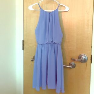 LUSH light periwinkle dress