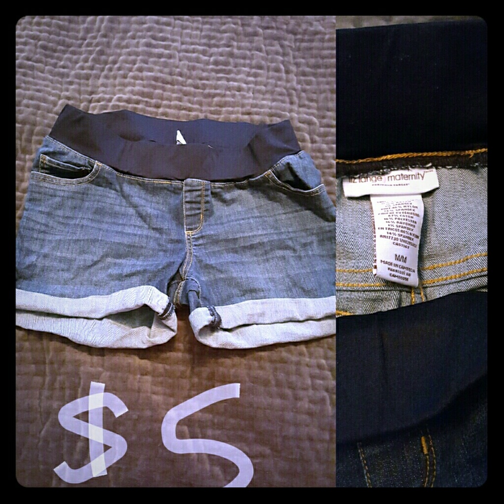 Maternity Jean Shorts