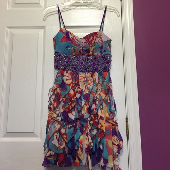 B. Smart  Dresses & Skirts - Colorful Formal Dress