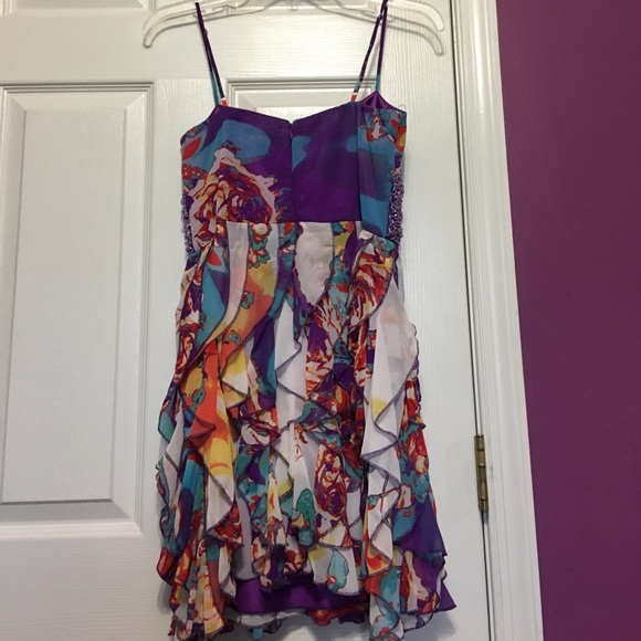 Colorful Formal Dress - Picture 3 of 4