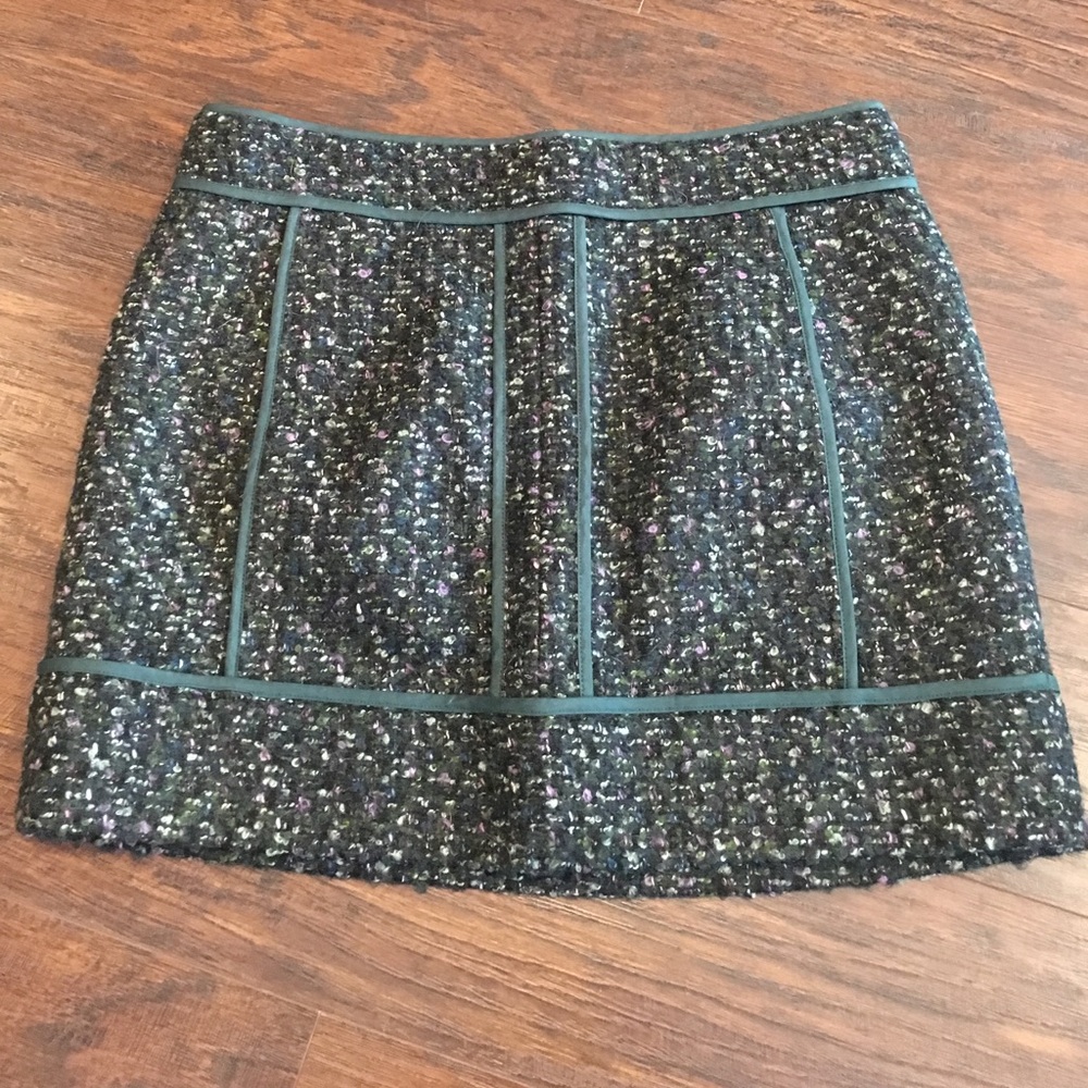 J. Crew Boucle Mini Skirt