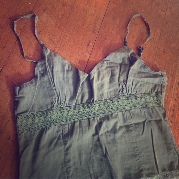 Relaxed army green dress! - Picture 1 of 4