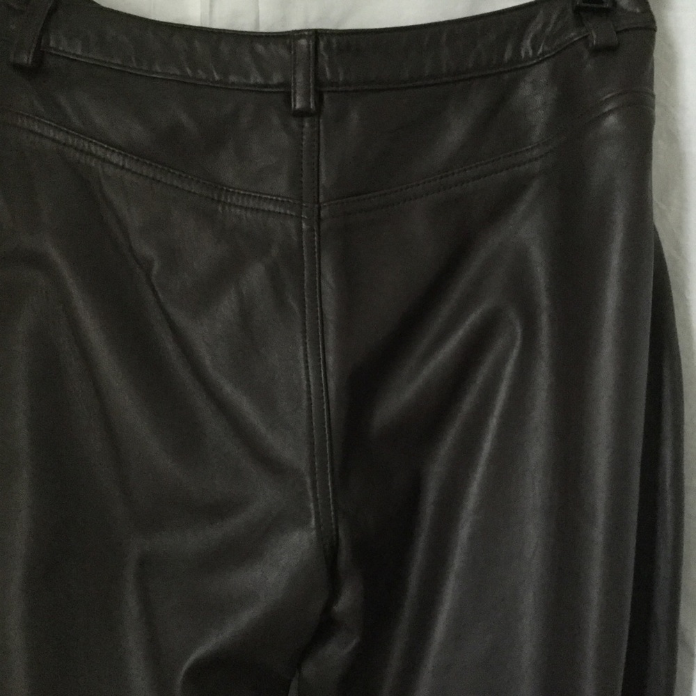 Eddie Bauer leather pant