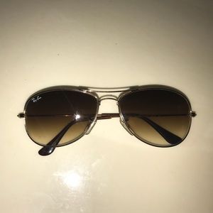 New tinted Ray Ban aviators!!