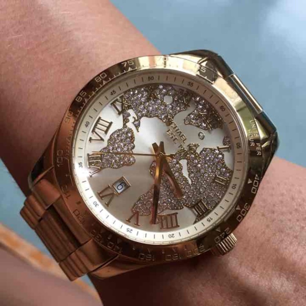 Michael Kors Gold World Hunger Watch
