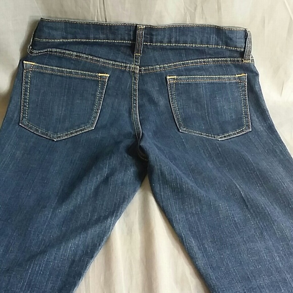 Old Navy the Diva Pants Blue 6 Long Denim - Picture 2 of 3