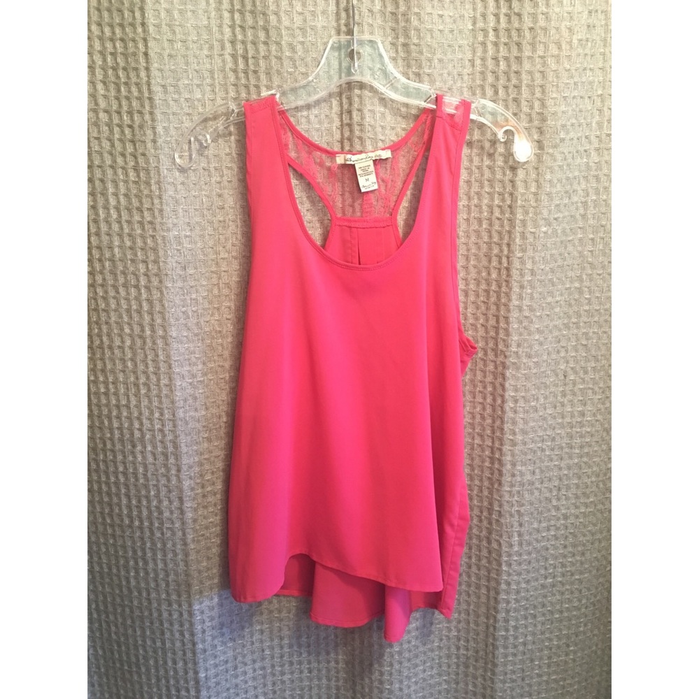 American Rag Lace Back Tank