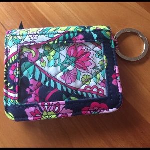 NWOT Vera Bradley keychain wallet