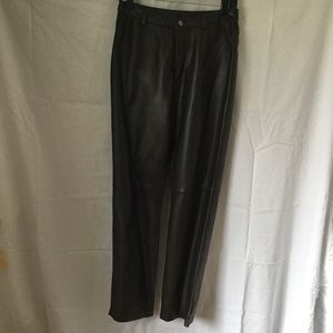 Ann Taylor Pants - Ann Taylor LOFT black leather pant Ann Taylor Pants - Ann Taylor LOFT black leather pant