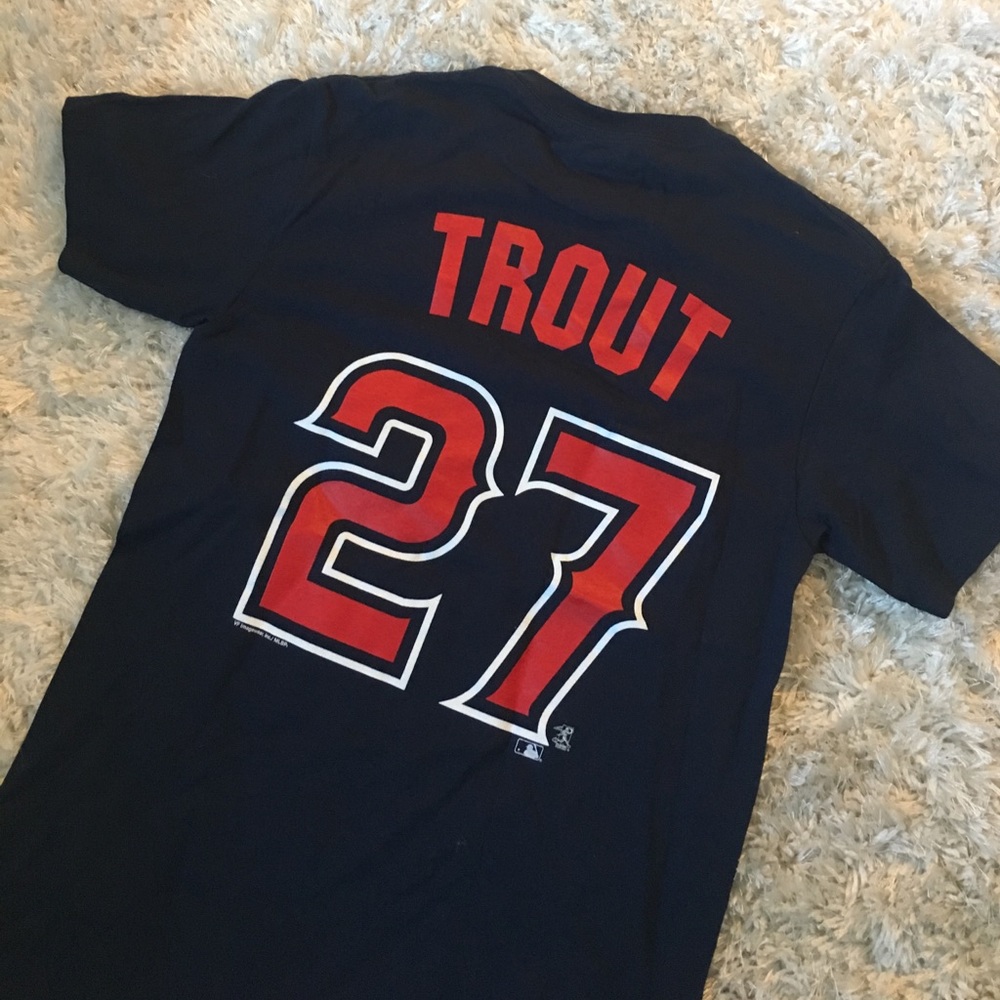 Mike trout ANGELS never worn female tee